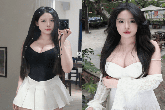 Check hàng em Giang bím hồng trắng nõn - brjggepk.co.uk